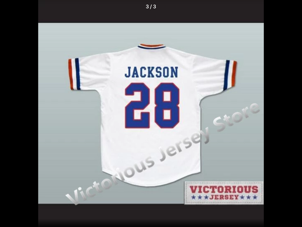Minanser Bo Jackson 28 Baseball Jersey Stitch Sewn New Men