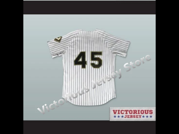 Minanser Michael Jordan 45 Birmingham Barons Pinstriped Baseball Jersey Men